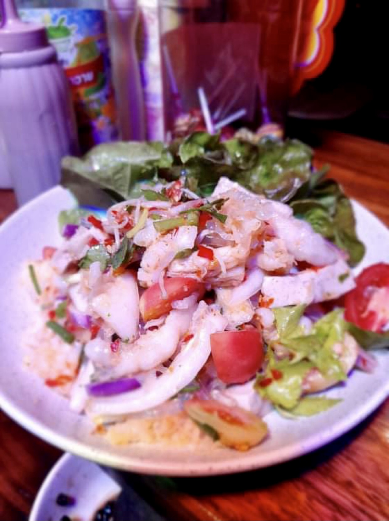 Seafood Shrimp Salad / 100 บาท